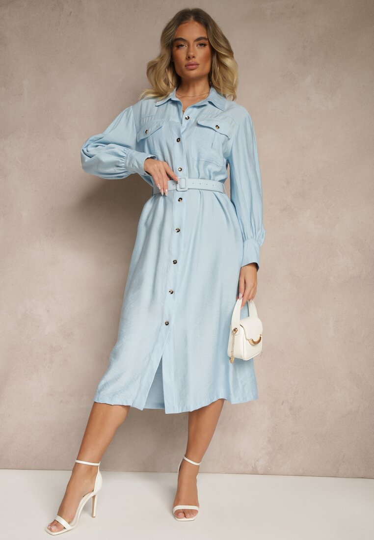 Rochie Lisandrila Albastră
