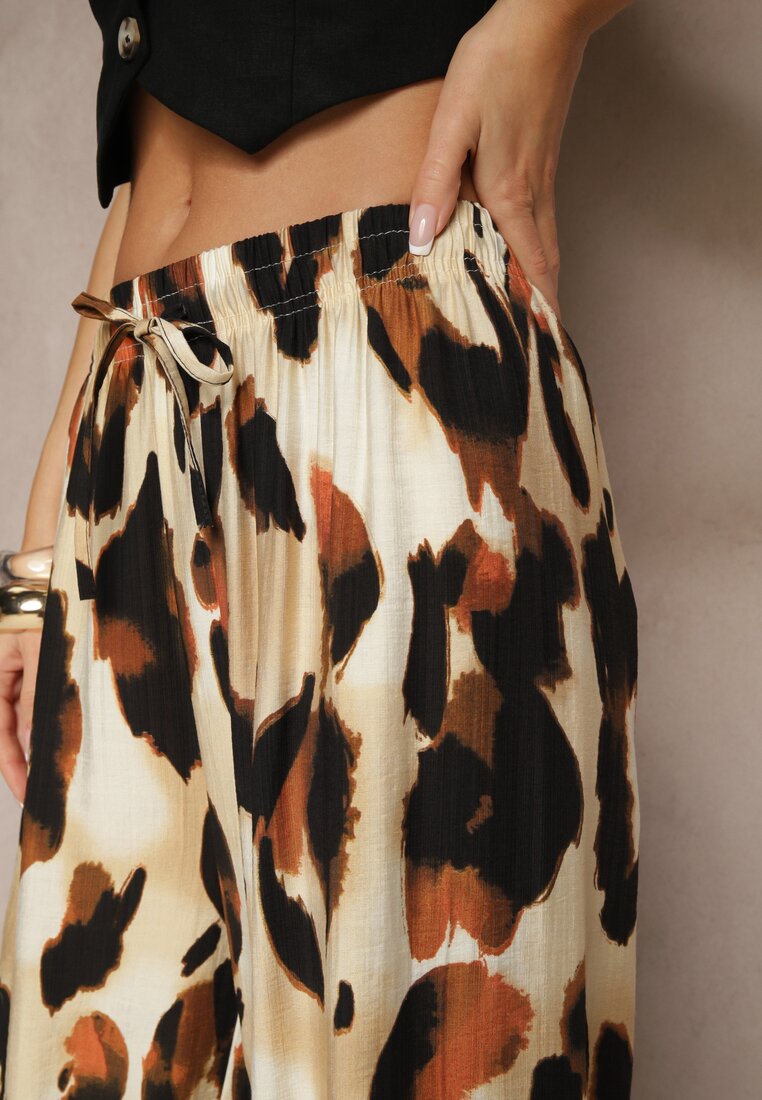 Pantaloni Zeviera Bej