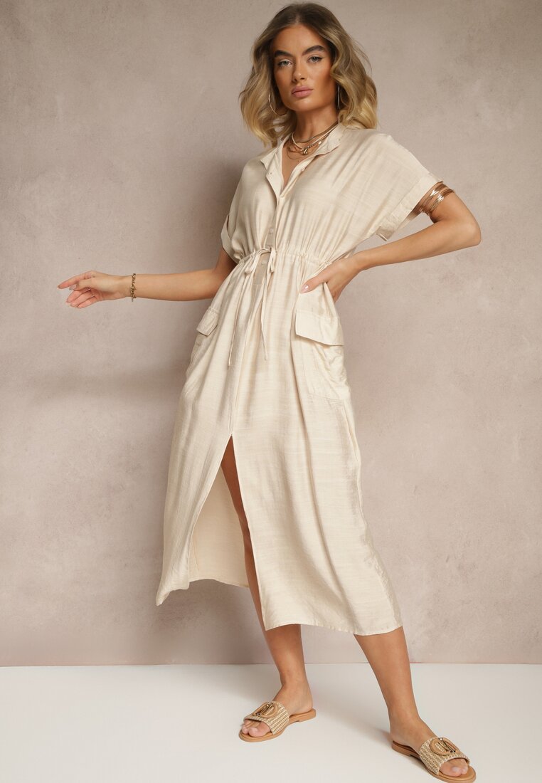 Rochie Pollivia Bej