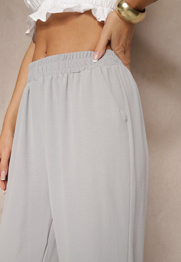 Pantaloni Fanelithia Albastru deschis