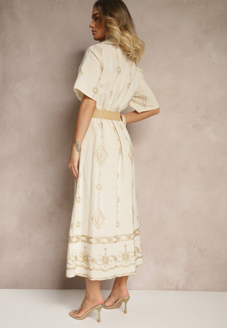 Rochie Sariene Bej