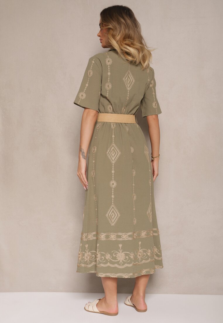Rochie Sariene Verde închis