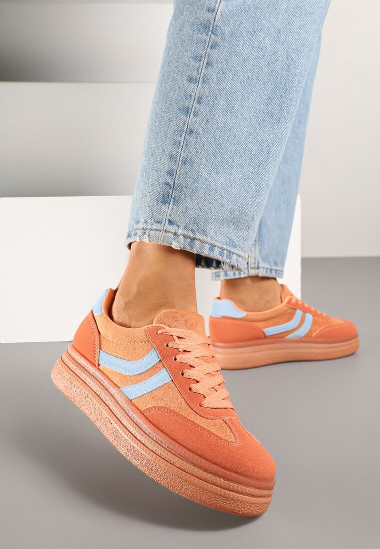 Sneakers Olritia Portocalii