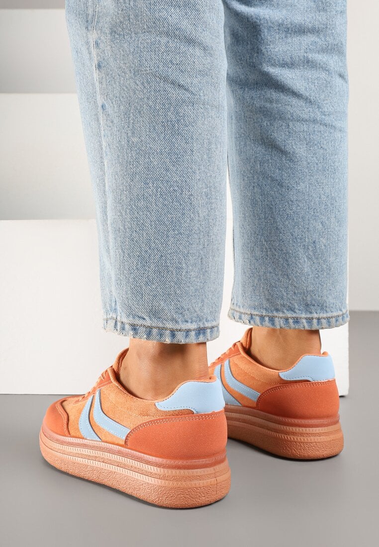 Sneakers Olritia Portocalii