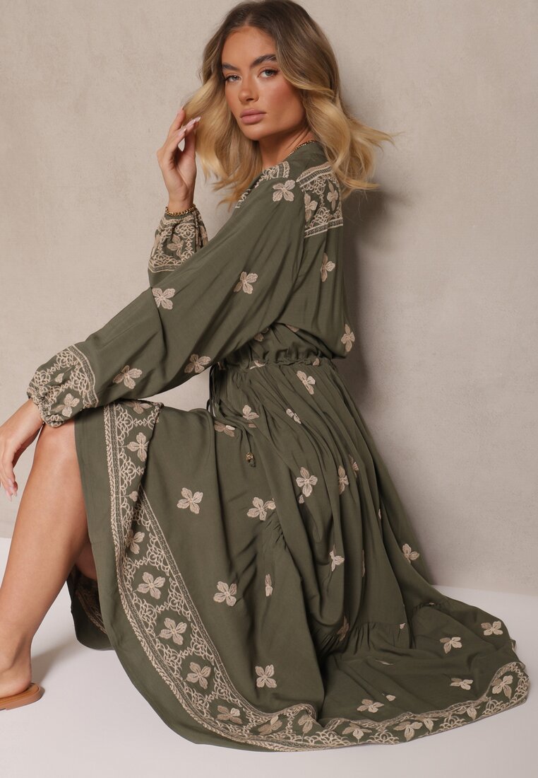 Rochie Zenlio Verde închis