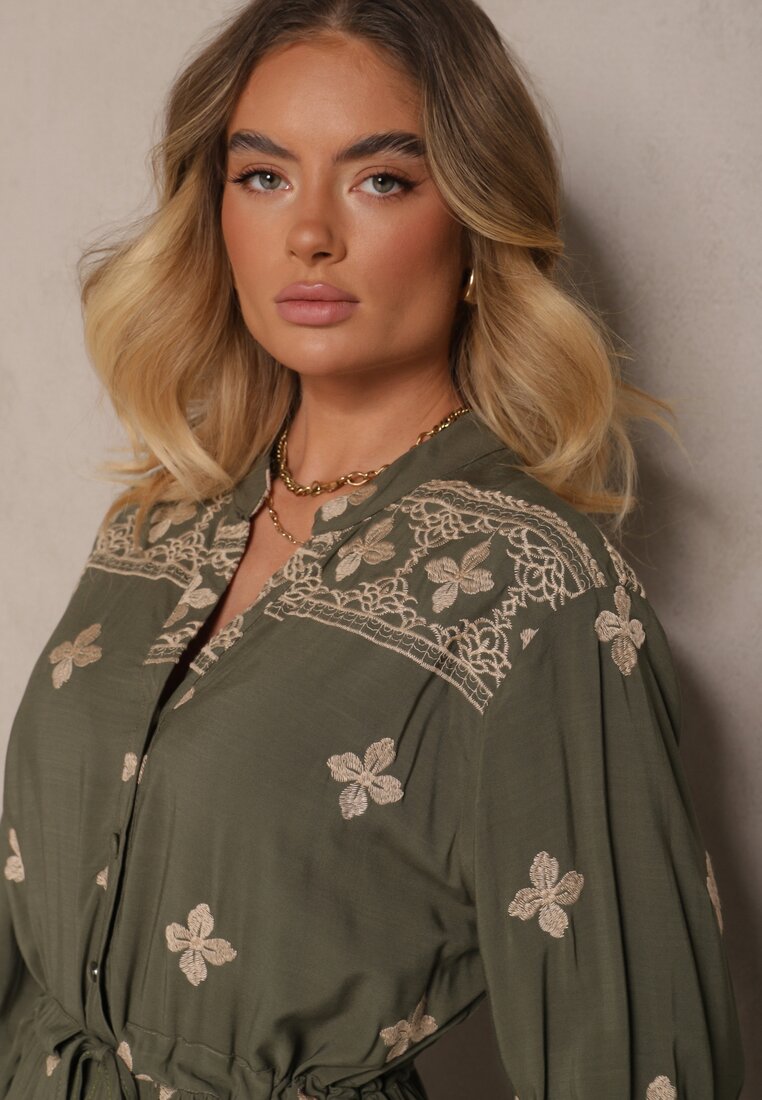 Rochie Zenlio Verde închis