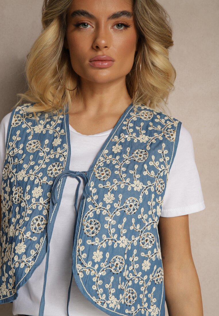 Vestă  Lisavirae Albastră