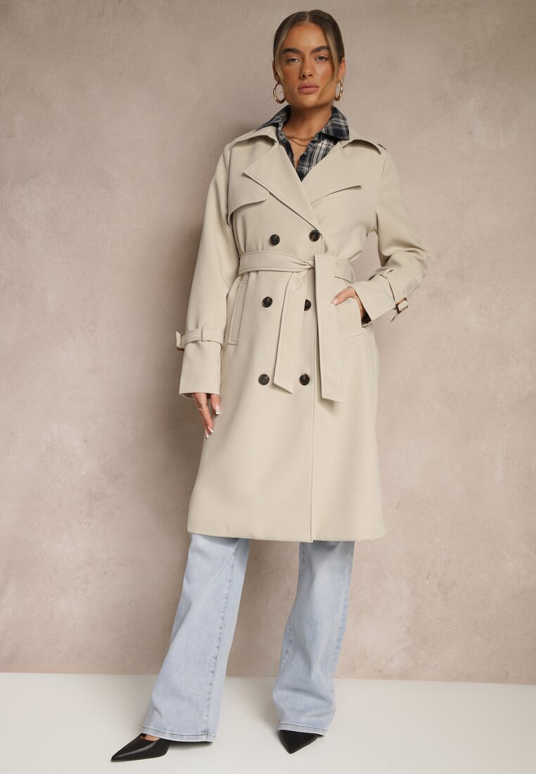 Palton Pollimene Bej