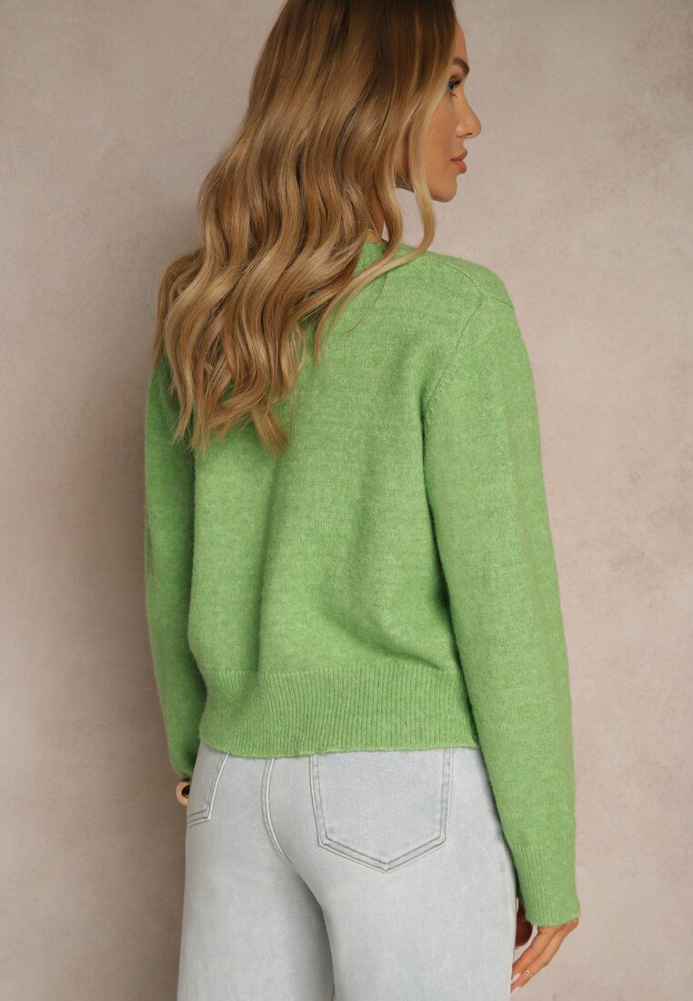 Cardigan Kornelira Verde deschis