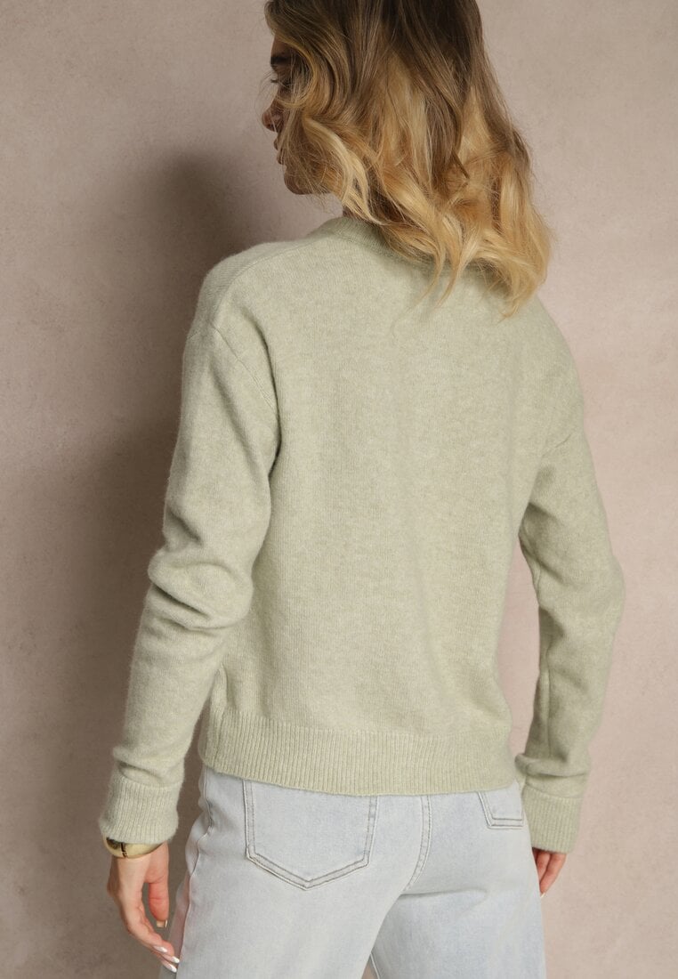 Cardigan Reonira Verde deschis