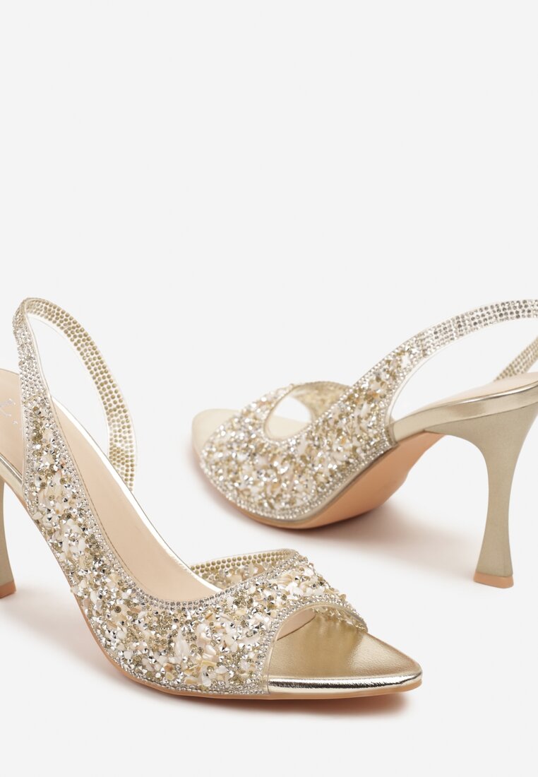 Pantofi stiletto Falarila Aurii