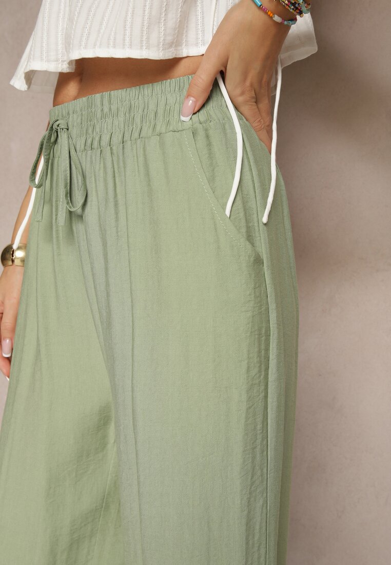 Pantaloni Lannalie Verzi