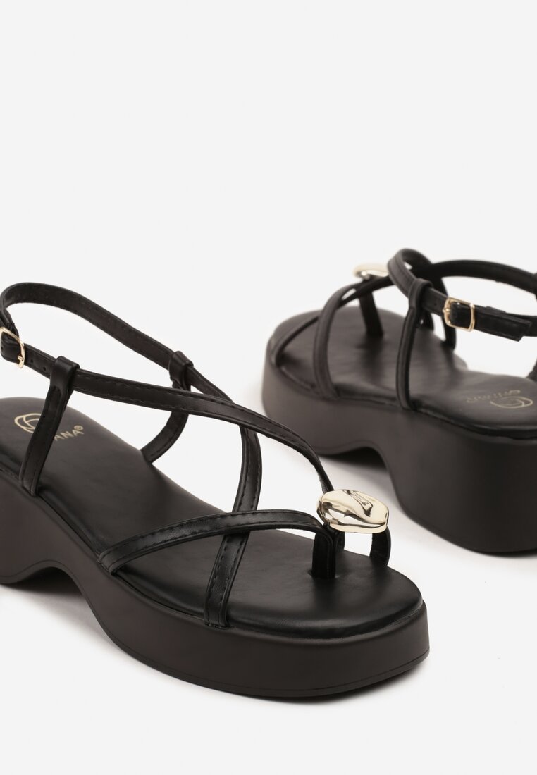 Sandale Tirvanis Negre