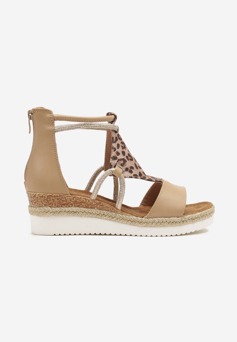 Sandale Melvana Imprimeu leopard