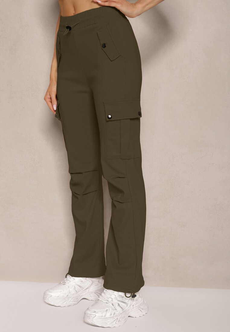 Pantaloni Evianirae Verde închis