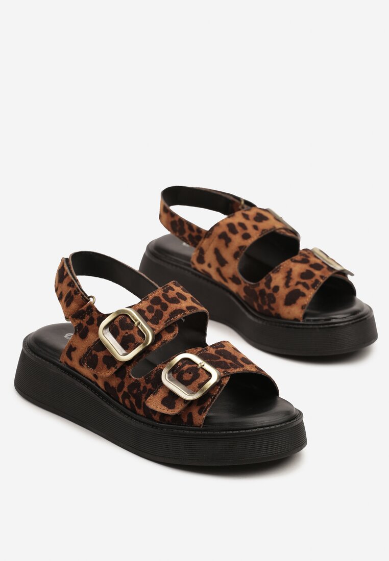 Sandale Lorvanis Imprimeu leopard