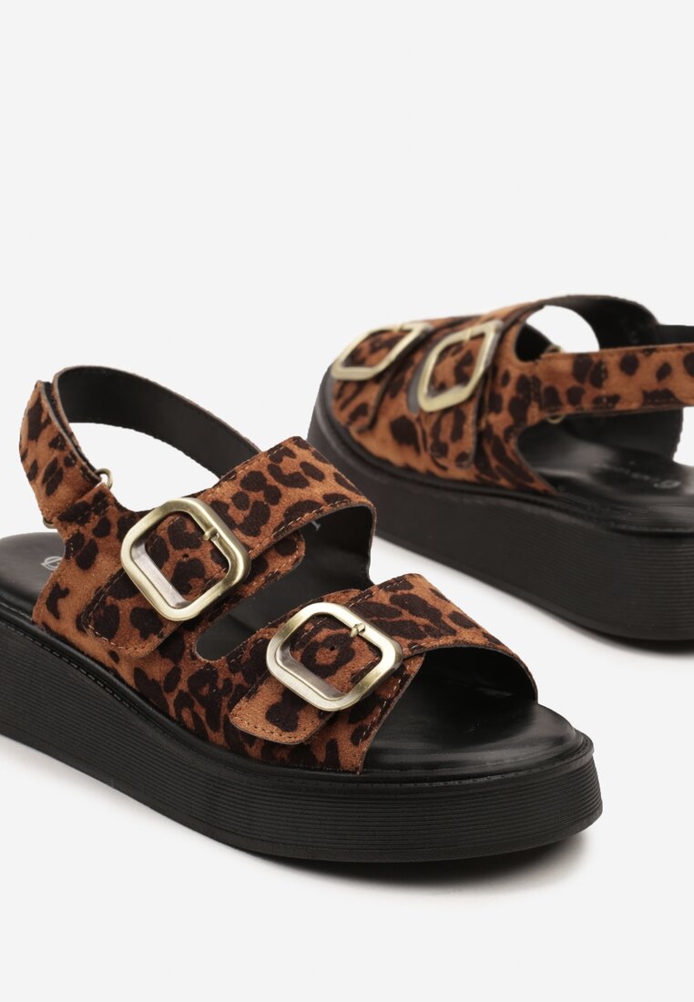 Sandale Lorvanis Imprimeu leopard