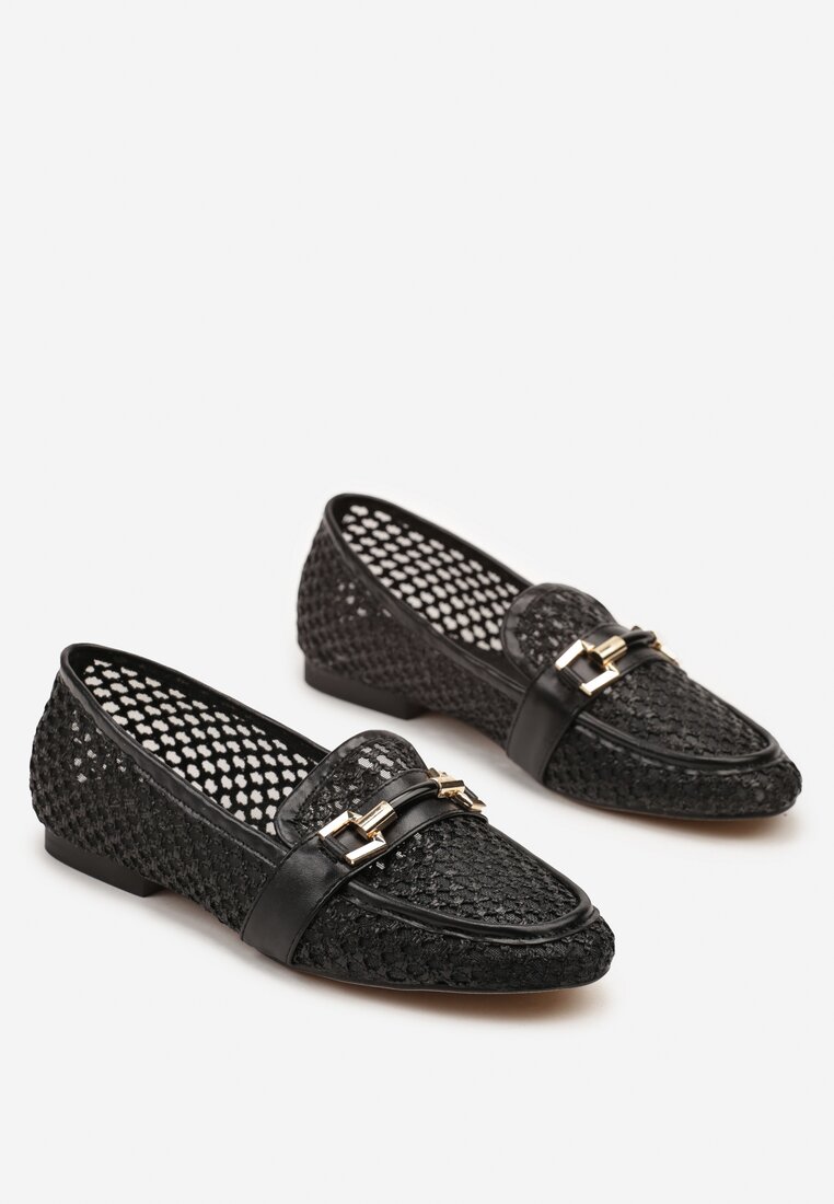 Mocasini Zelure Negri