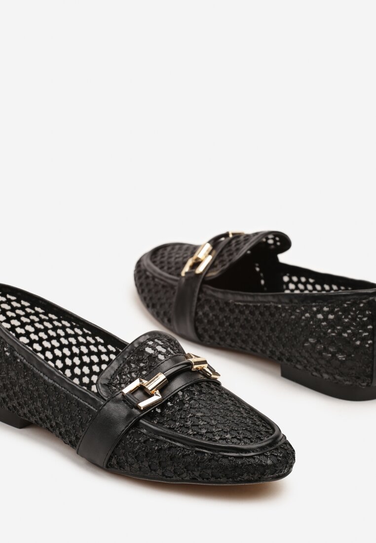 Mocasini Zelure Negri