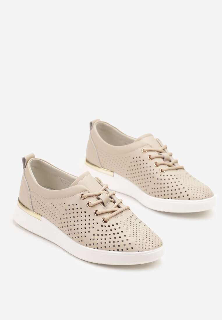 Sneakers Frolzeki Bej închis