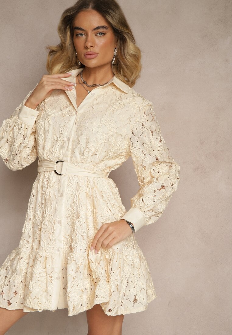 Rochie Roniella Bej deschis