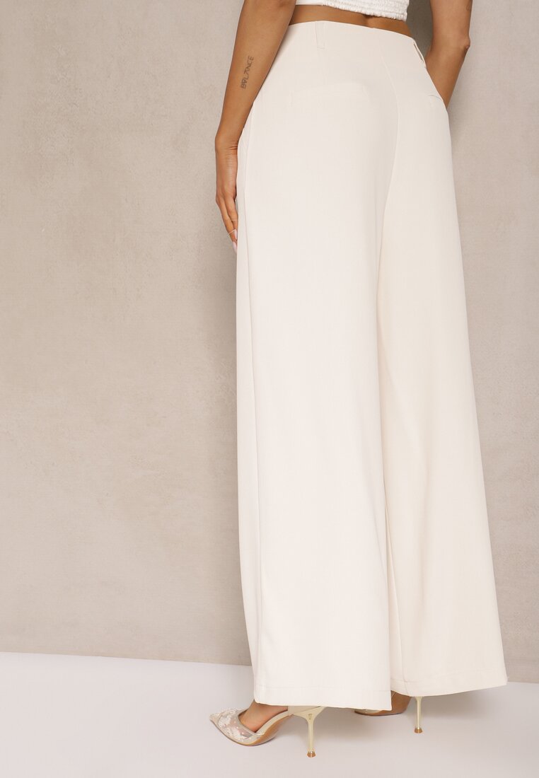 Pantaloni Karmoi Bej deschis