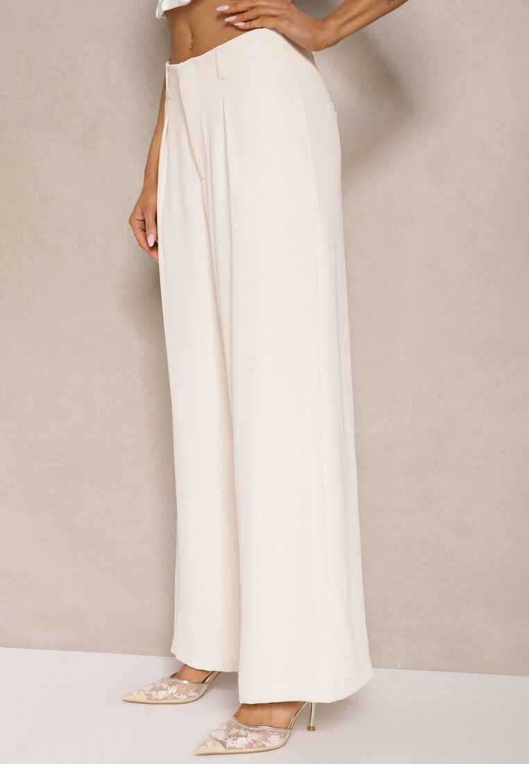 Pantaloni Karmoi Bej deschis