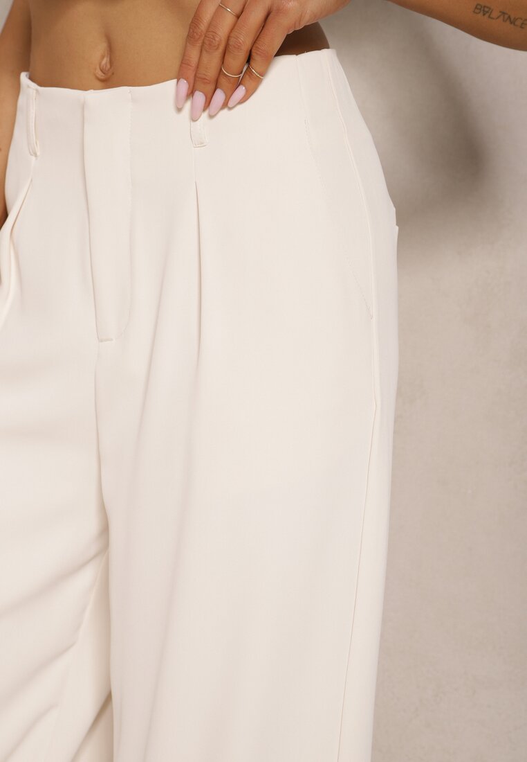 Pantaloni Karmoi Bej deschis
