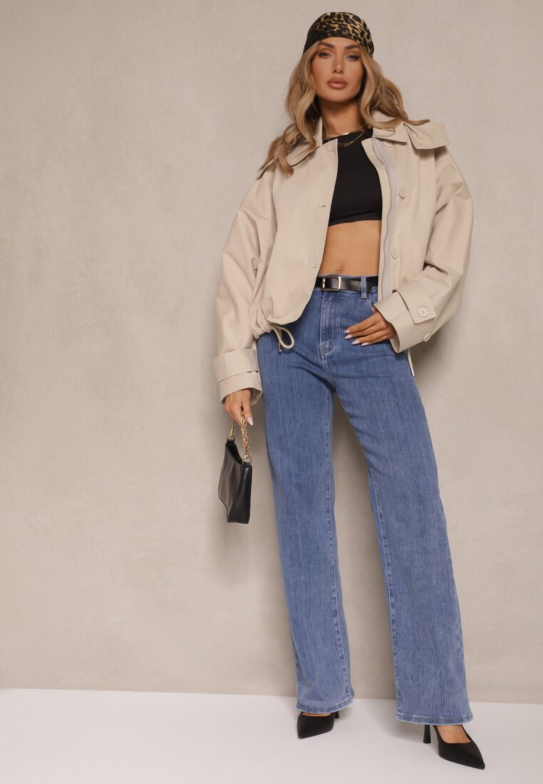 Geacă Amillora Bej deschis