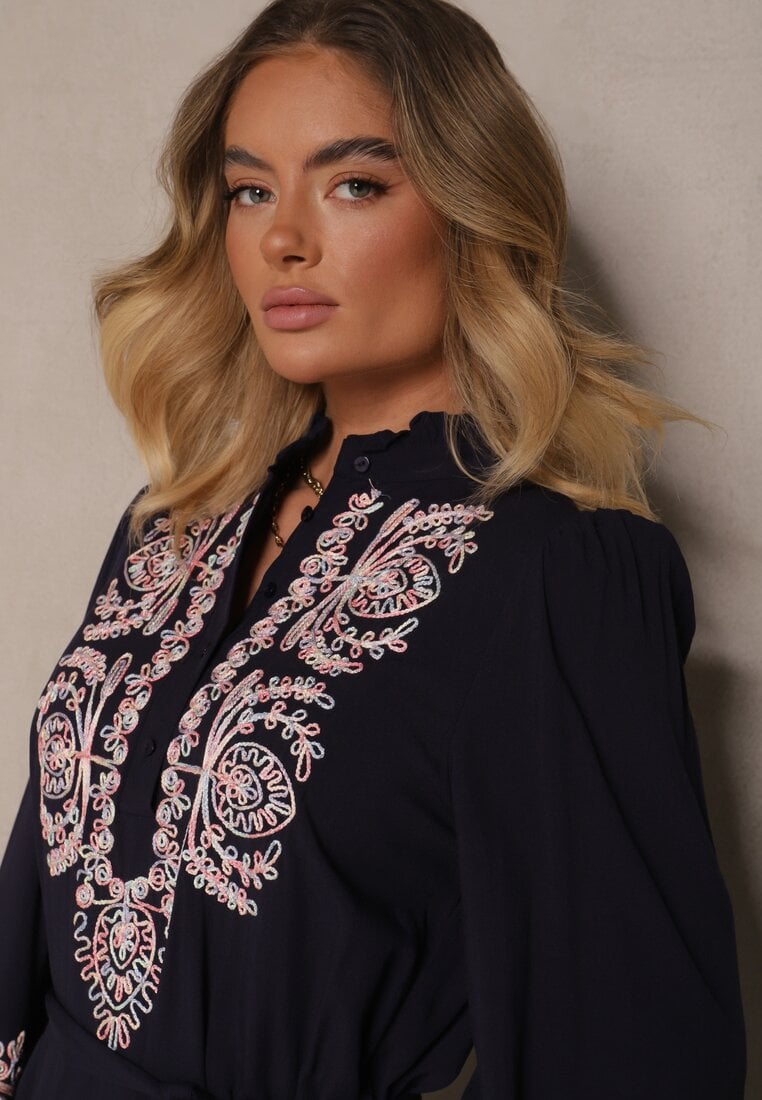 Rochie Kolessaria Bleumarin