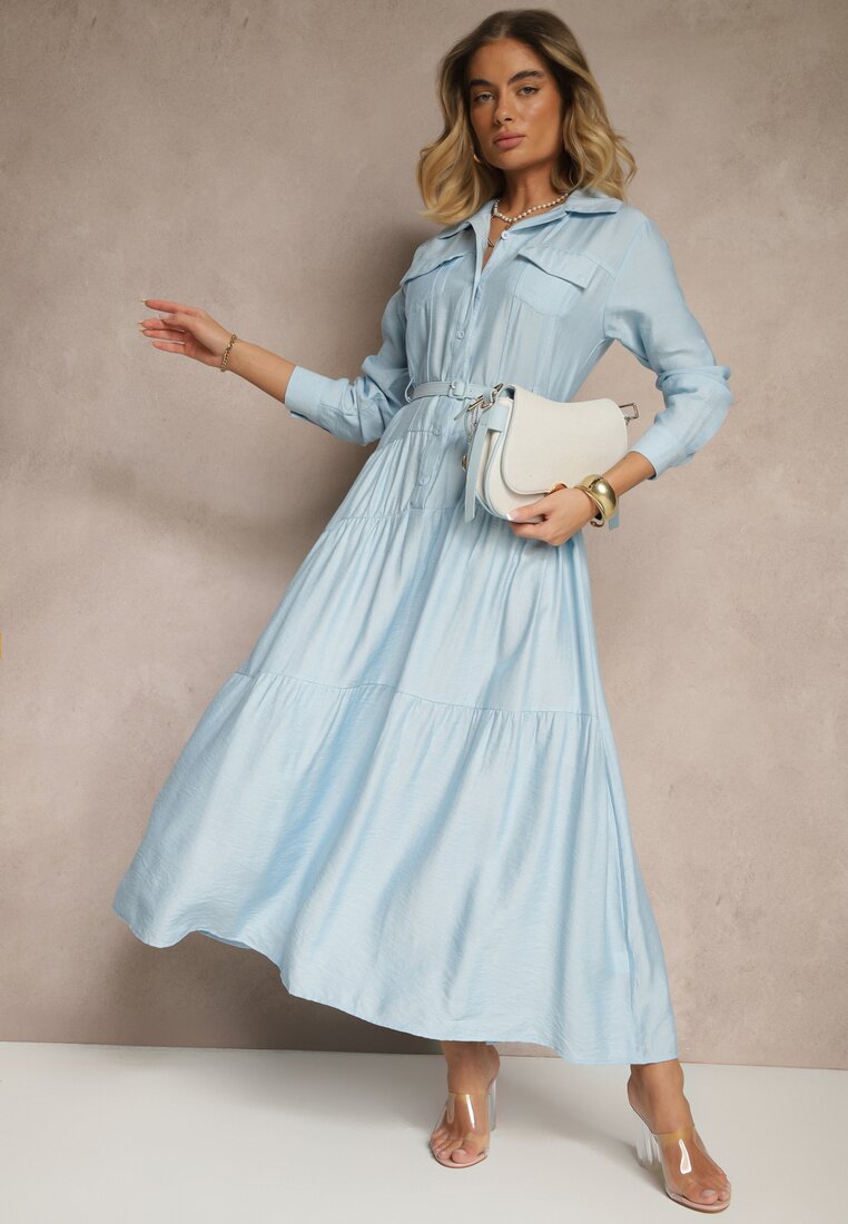 Rochie Ronesa Albastră