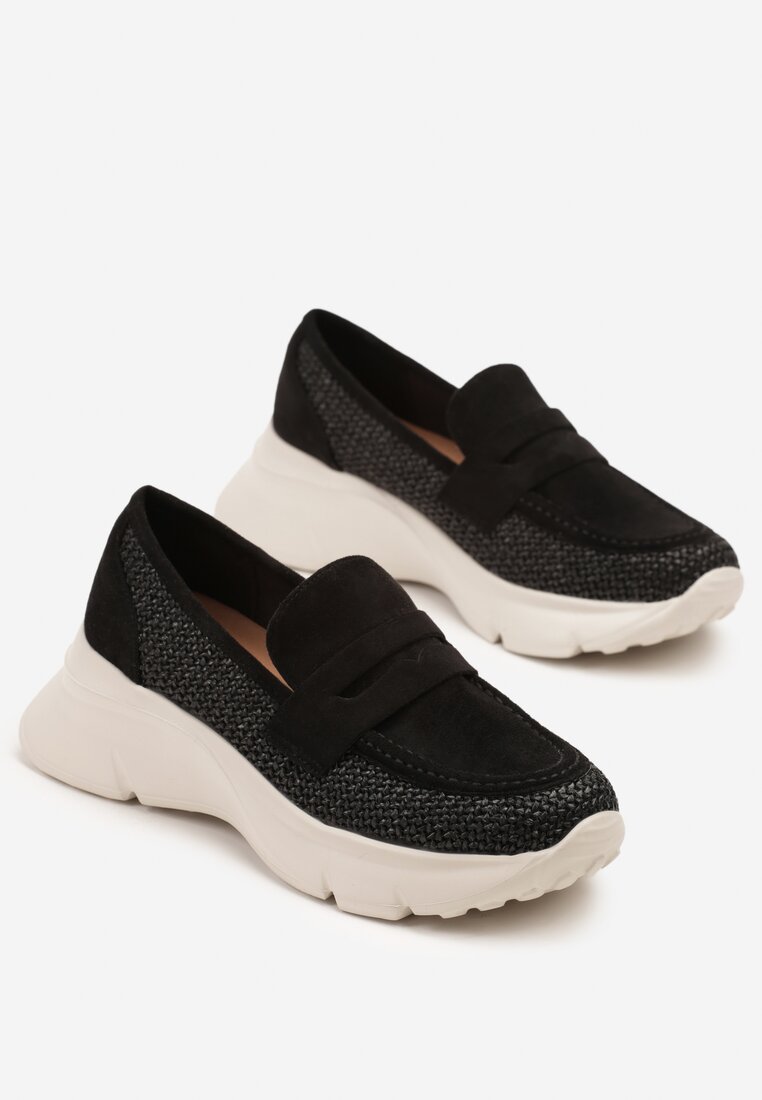 Pantofi casual Eraviella Negri