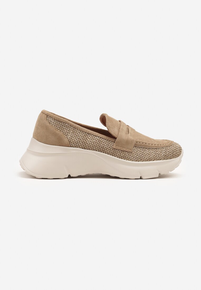 Pantofi casual Eraviella Bej închis