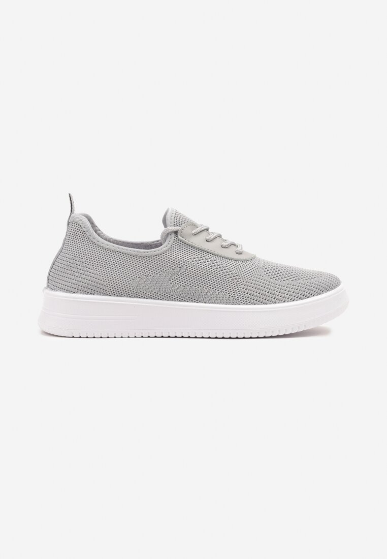 Szare Siateczkowe Buty Sportowe Sneakersy Eravessa