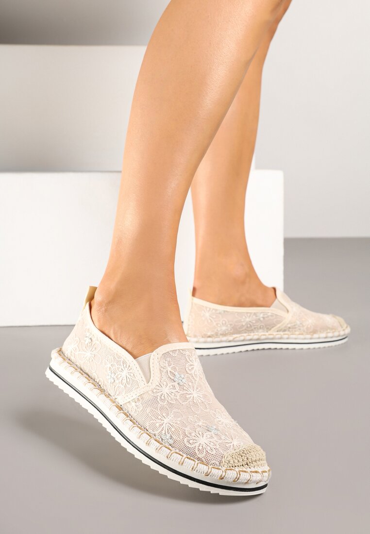 Espadrile Eranoria Bej