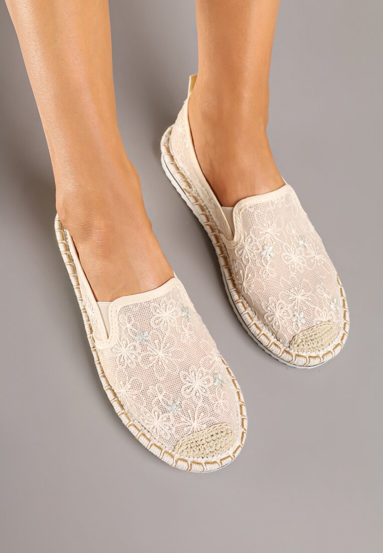 Espadrile Eranoria Bej