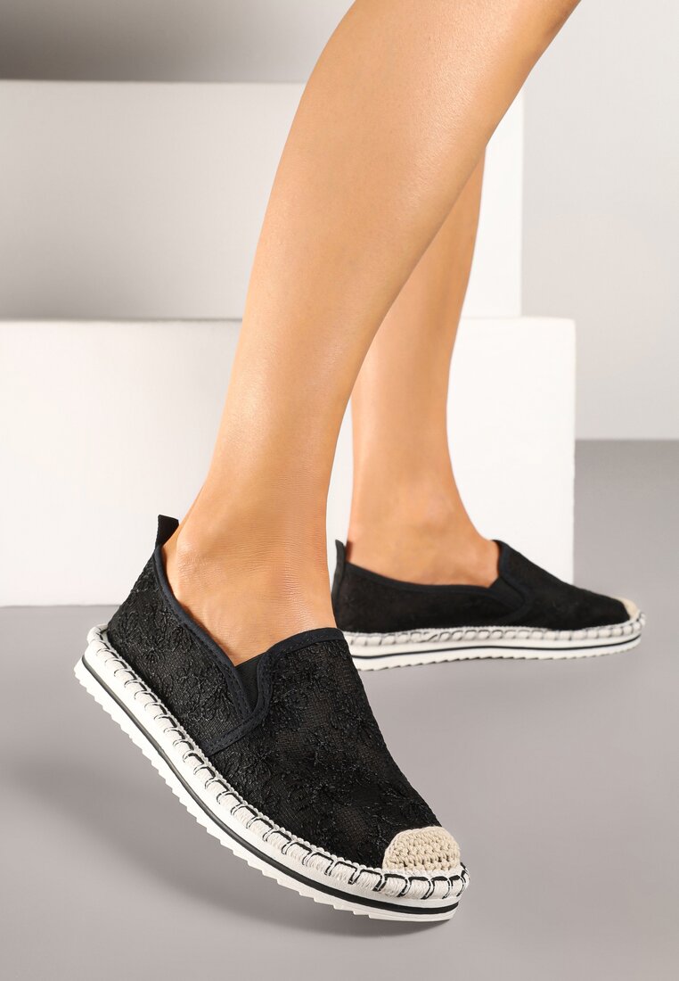 Espadrile Eranoria Negre