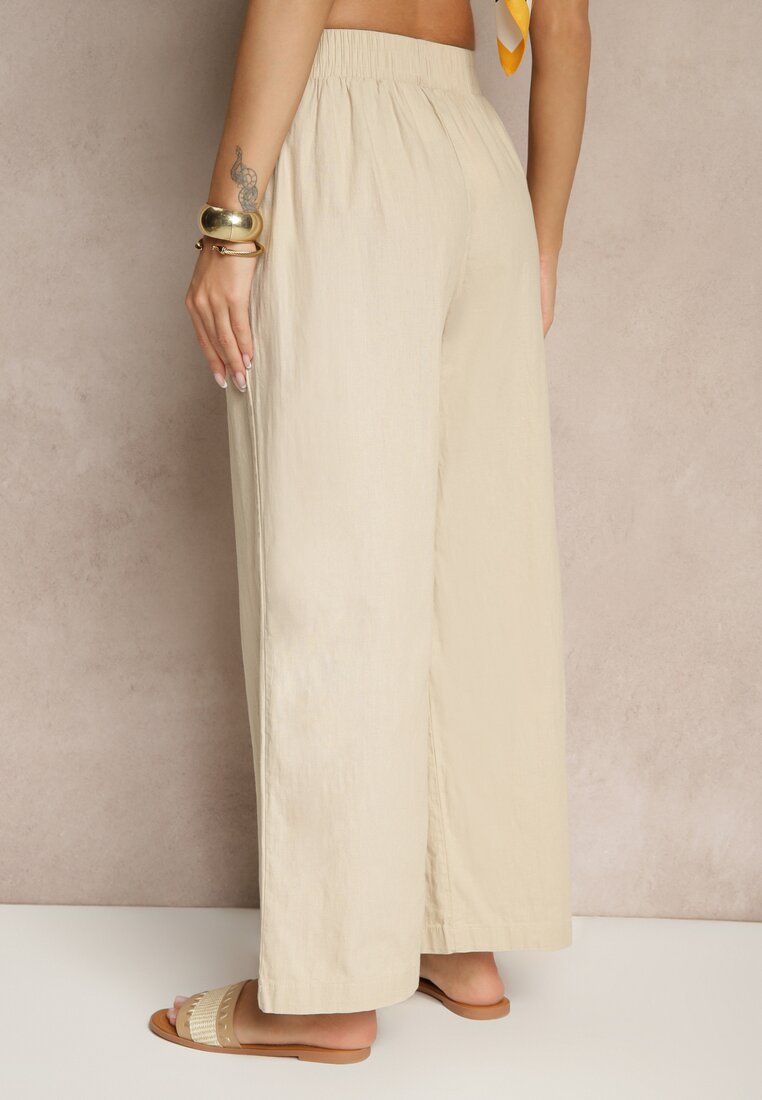 Pantaloni Yaslio Bej