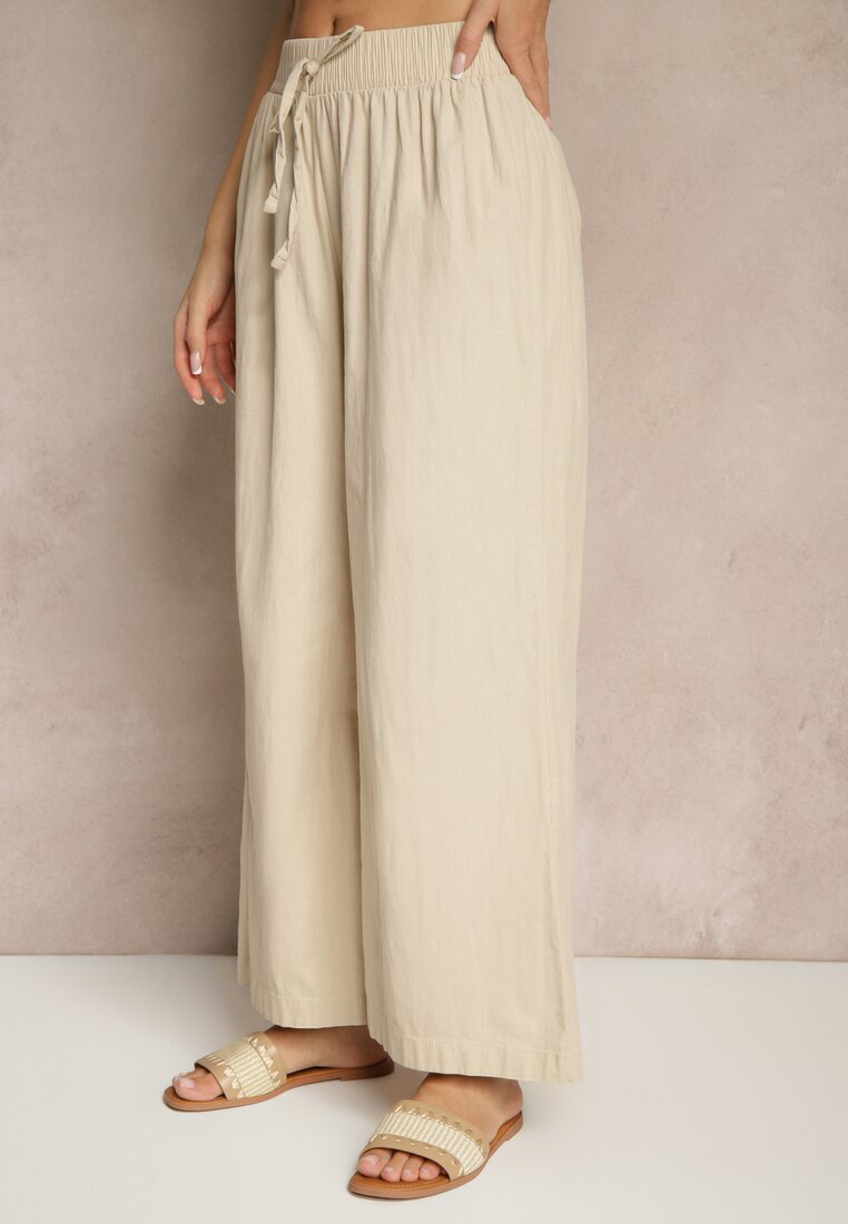 Pantaloni Yaslio Bej