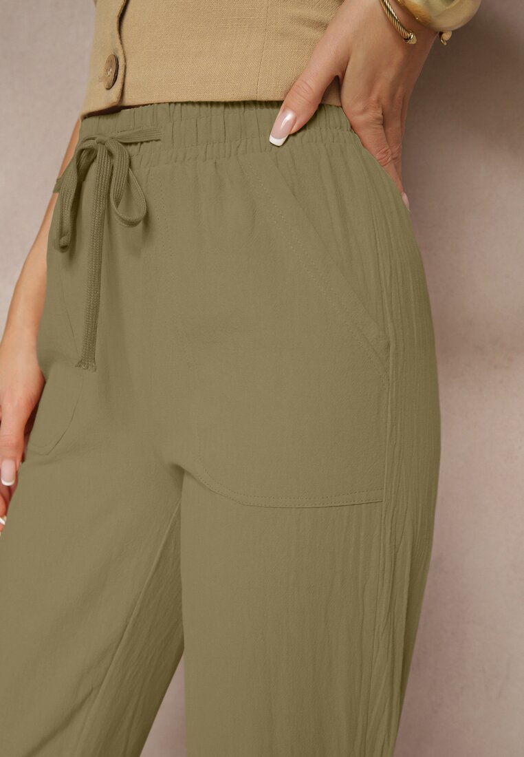 Pantaloni Xarvania Verde închis