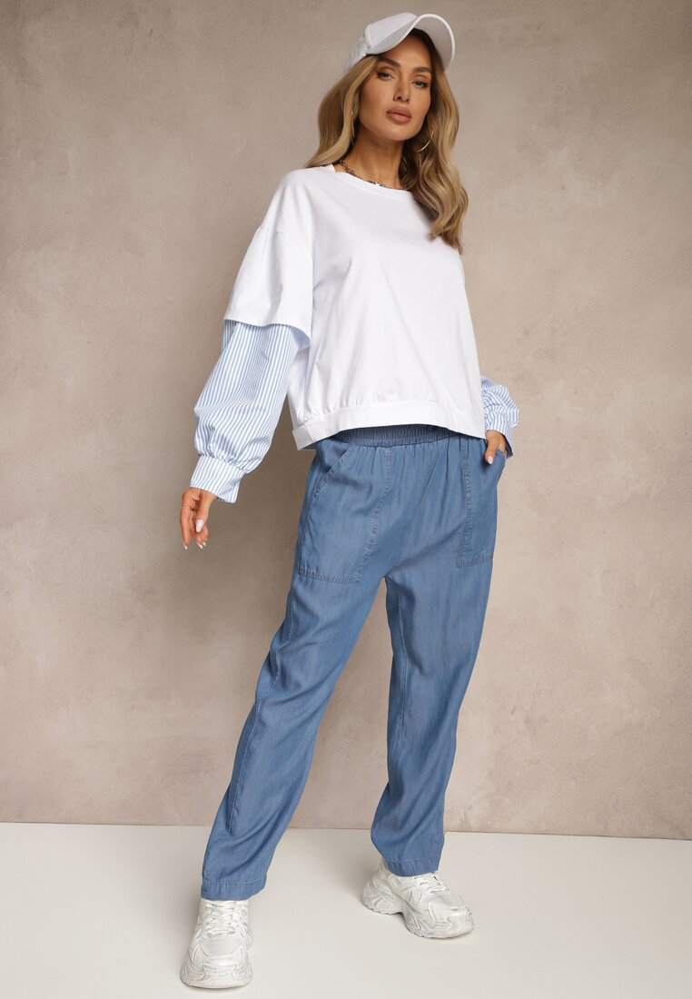 Pantaloni Bleumarin