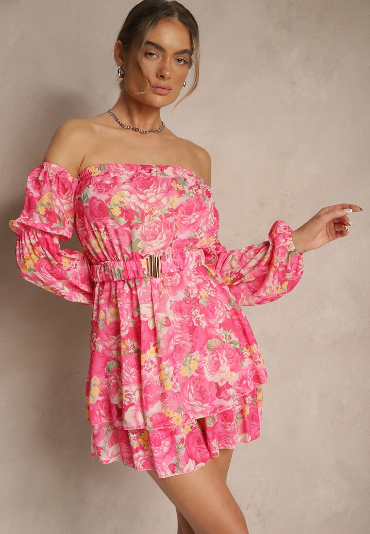 Rochie Zelmoi Fucsia