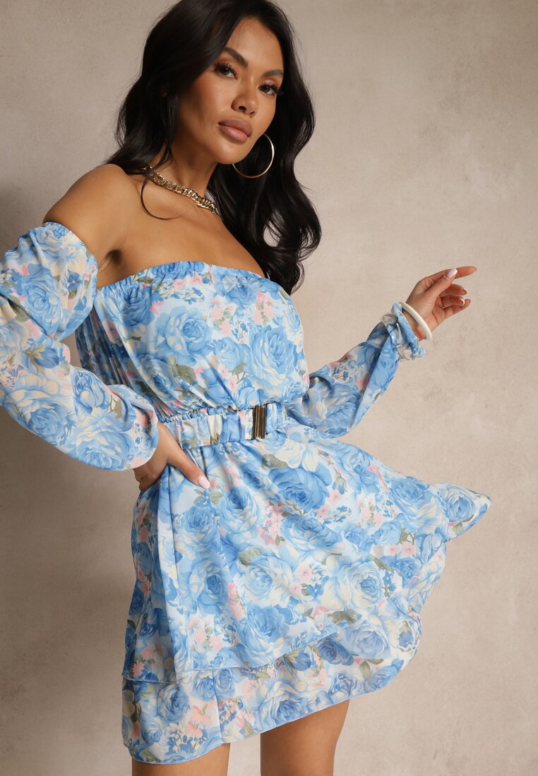 Rochie Zelmoi Albastru deschis