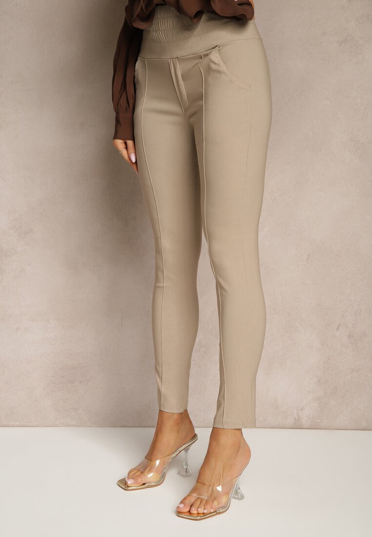 Pantaloni Kolanira Bej deschis