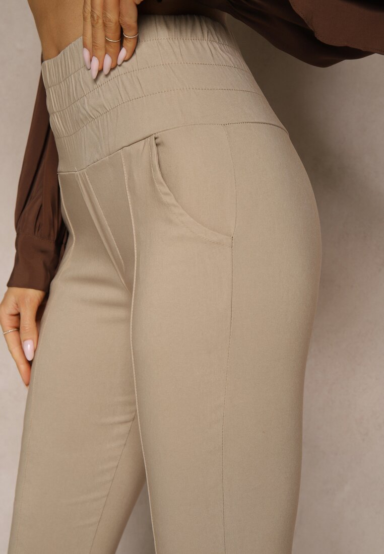 Pantaloni Kolanira Bej deschis