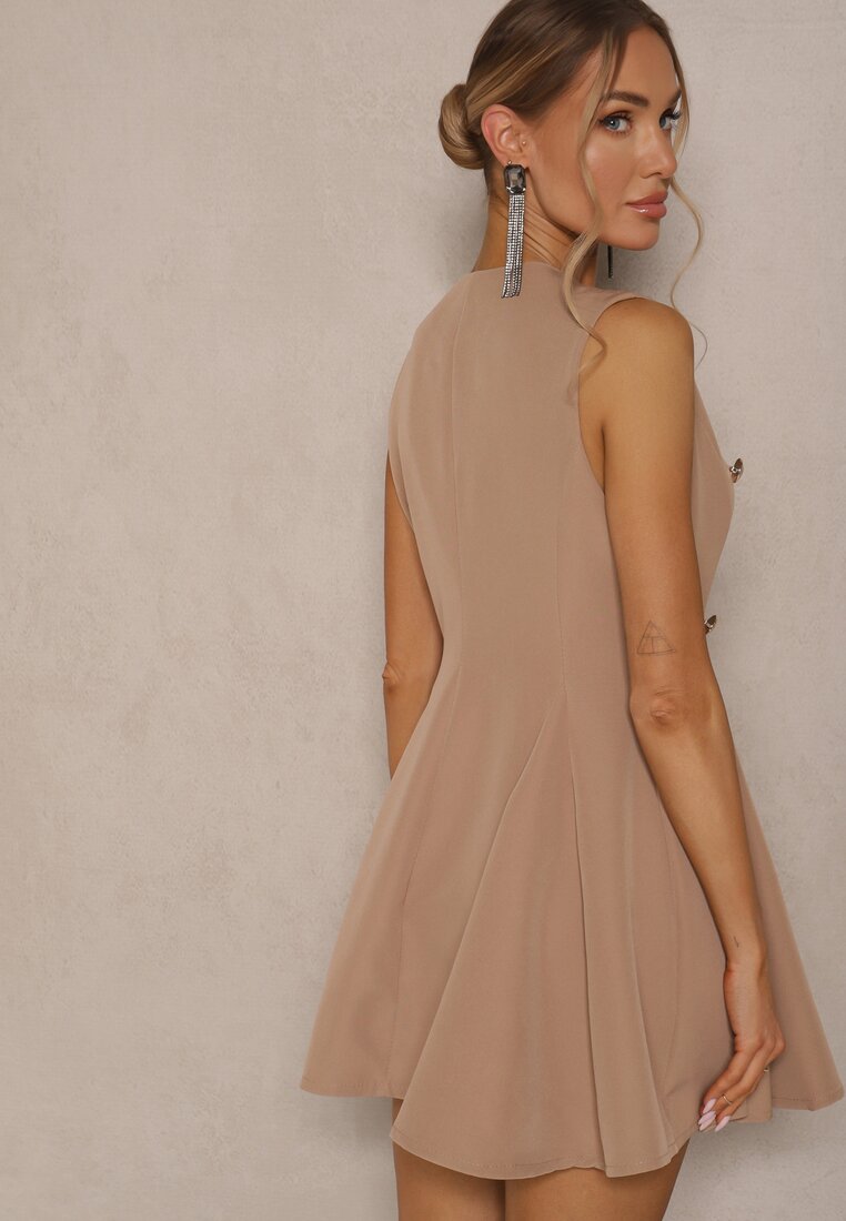 Rochie Bej închis