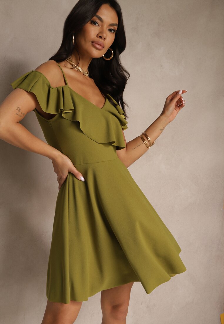 Rochie Milauri Verde deschis