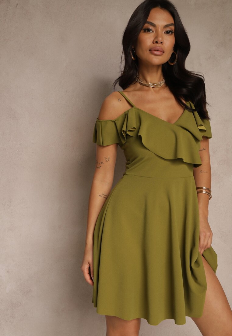 Rochie Milauri Verde deschis