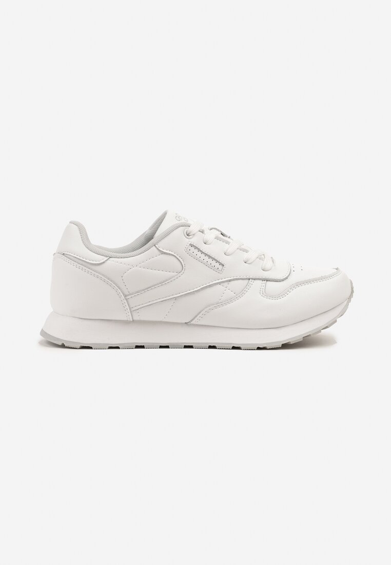 Białe Skórzane Sneakersy w Casualowym Stylu Tirivon