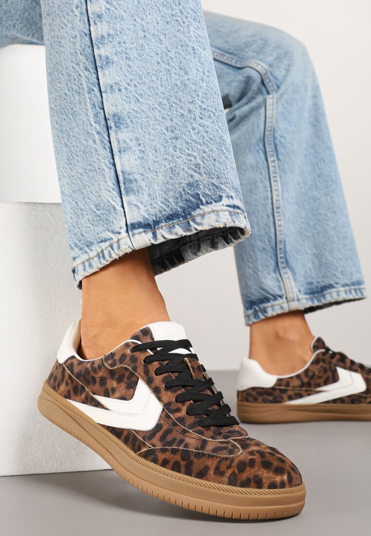 Sneakers Erisane Imprimeu leopard
